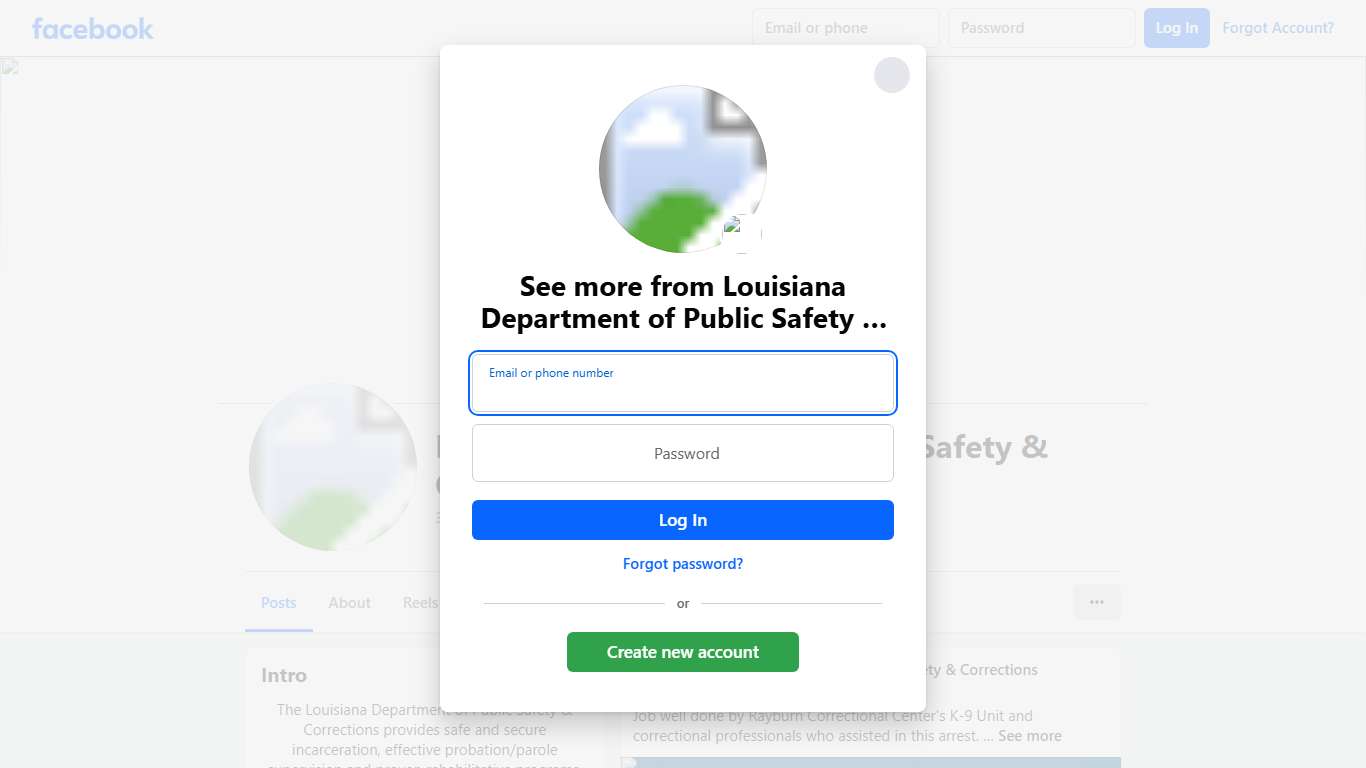 Louisiana Department of Public Safety & Corrections Baton Rouge LA Facebook